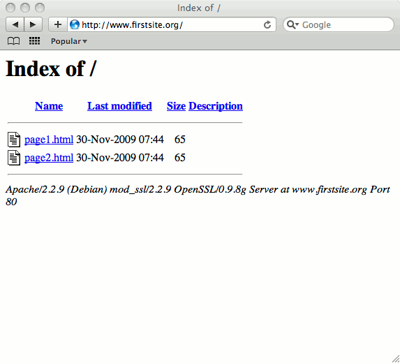 Website running under Apache on Ubuntu 10.04 (Lucid). Website running under Apache on Ubuntu 10.04 (Lucid).